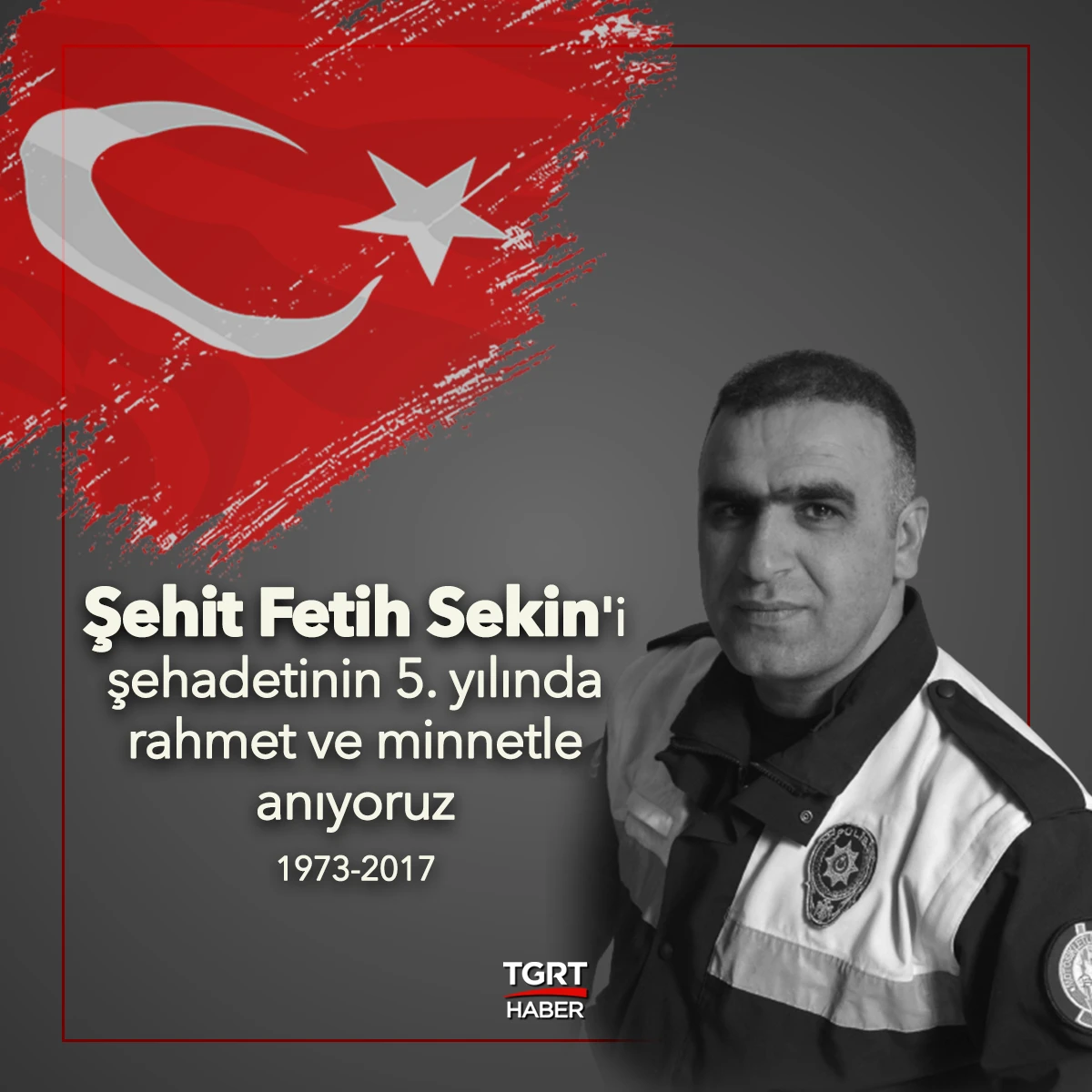 Kahraman polis Fethi Sekin şehadetinin 5. Yılında unutulmadı! Fethi Sekin kimdir?